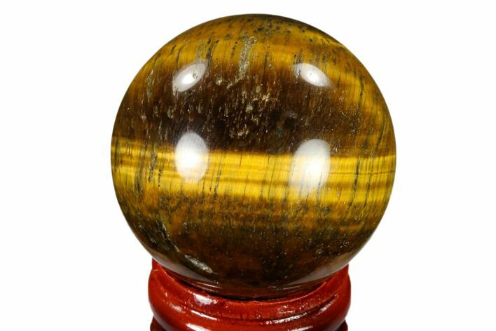 Polished Tiger's Eye Sphere - South Africa #116065